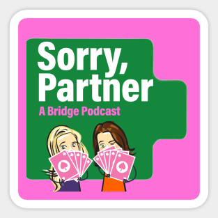 Sorry, Partner logo Sticker